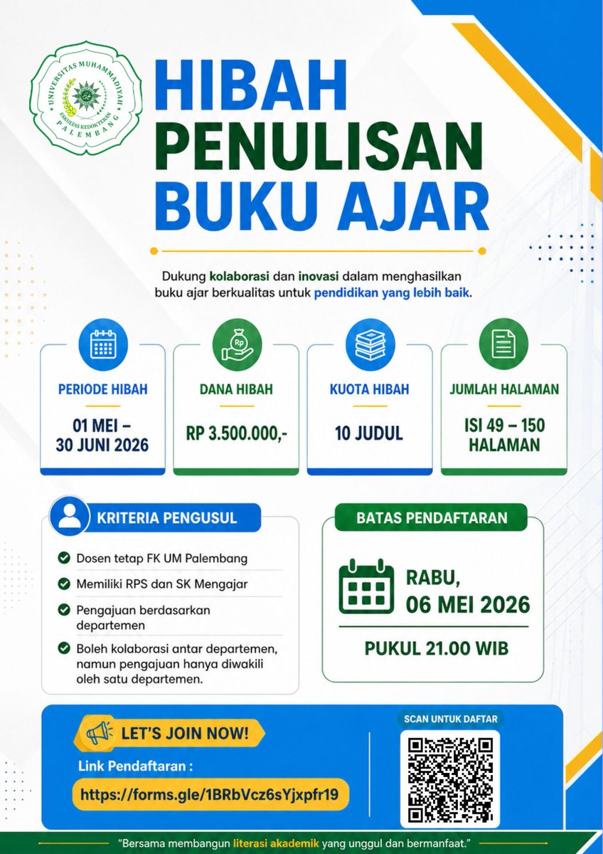 Fakultas Kedokteran UM Palembang tweet media