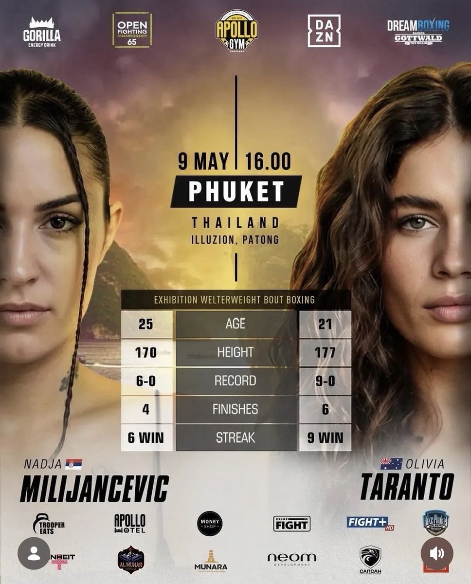 DREAMBOXING1's tweet photo. DREAM BOXING Series  09.05.2026 Phuket, Thailand LIVE on DAZN I PRIME FIGHT I FIGHT+ I VIASPO #dreamboxing #dazn #primefight #fightplus #viaspo #Go7Sport #wdb #tixgo #PWB https://t.co/vjjI19wcQT