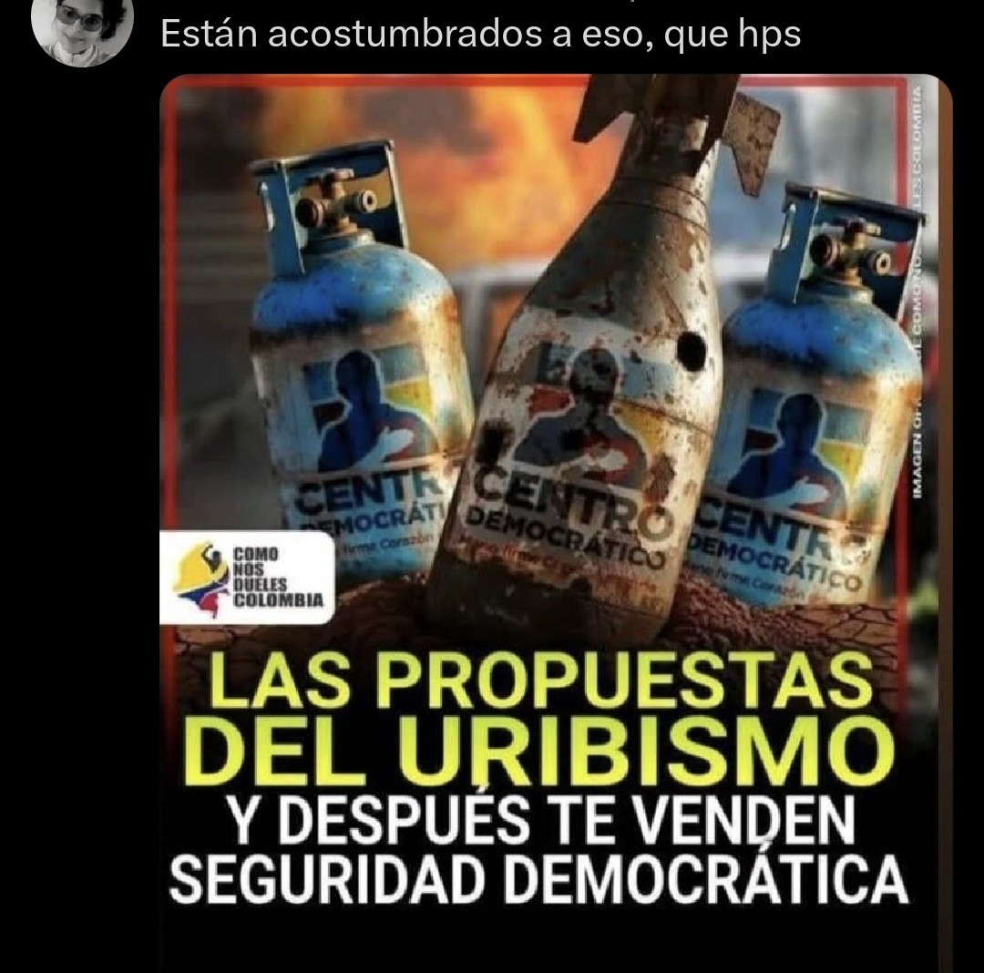 GodoHRL's tweet photo. @PalomaValenciaL Bandida, crean el conflicto para vender soluciones https://t.co/phc1zi9BSz