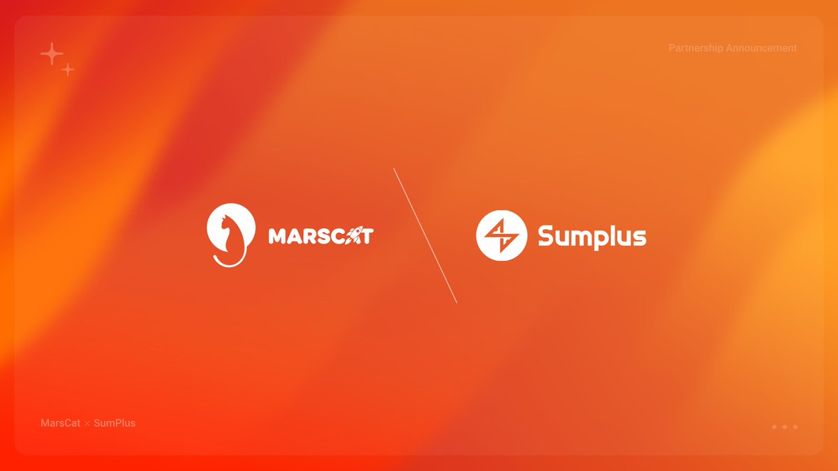 MarsCat_Global's tweet photo. ๐พ๐ค
@MarsCat_Global ร @SumPlusReal
Weโre excited to partner with @SumPlusReal โ a composable financial stack built for on-chain AI agents.
#SumPlusReal enables secure execution, agent-native yield access, and a growing toolbox of on-chain skills through its Maria agent and Arsenal marketplace.
Through this collaboration, MarsCat will explore:
โข Secure agent communication and coordination
โข Integration of agent-driven financial tools
Together, weโre advancing the infrastructure for safe, intelligent, and autonomous on-chain finance.
#MarsCat #Web3 #AI #Privacy #Date