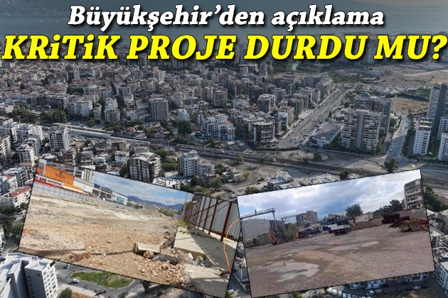 gercekizmircom's tweet photo. Kritik proje durdu mu? Büyükşehir'den açıklama! https://t.co/OC27smqf3y https://t.co/V4fNXne2xb