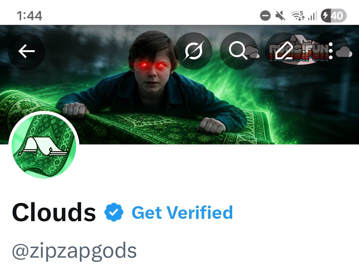 Clouds tweet media