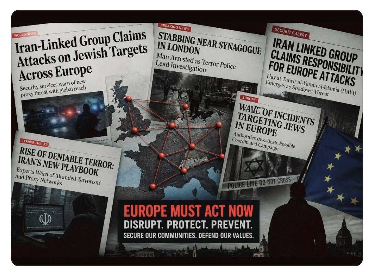TomZadaka's tweet image. Wake UP, Europe! 
#thewestisnext
#mediahypocrites
#Hamasisisis
#humanrights
#NoToTerrorism
 @UNHumanRights @UN @antonioguterres @Israel @CNN @BBCNews @BBCWorld @SkyNews @NBCNews @DailyMailUK @ICRC @nytimes @Reuters @AP @UN_Women @UNRWA @icc @cij_icj