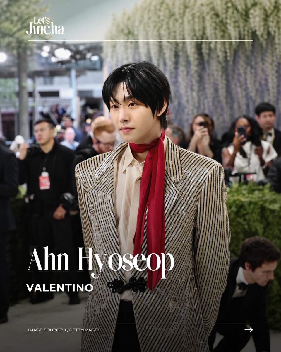 AhnHyoSeop417's tweet image. #Repost @letsjincha
Met Gala 2026 baru saja digelar di Metropolitan Museum of Art dengan tema “Costume Art”.

Tahun ini jadi momen besar untuk bintang Korea Selatan. LISA BLACKPINK resmi jadi bagian dari host committee, menjadikannya idol K-pop pertama yang mendapat posisi
