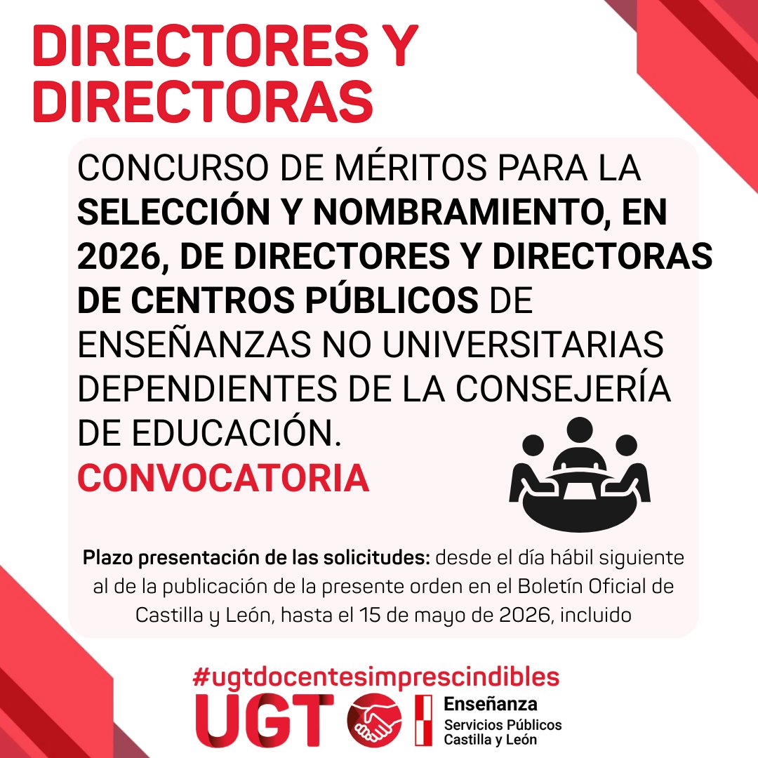 UGT-SP Enseñanza CyL tweet media
