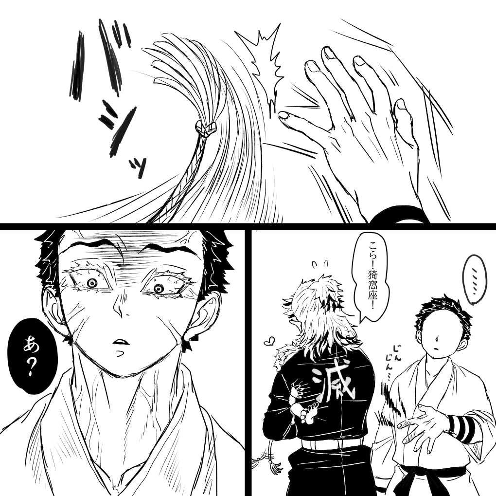 双子で鬼殺隊if
狛くんと🔥さんにしか抱っこされない❄️