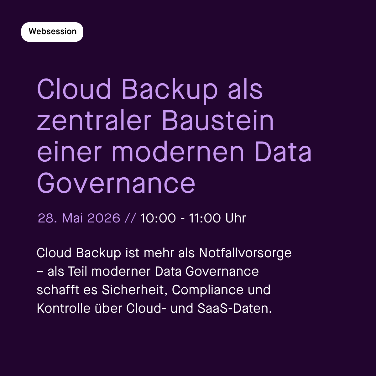 AllforOneCH's tweet photo. Wie sicher ist Ihr Unternehmen wirklich? 🤔
Mit BrightFlare &amp; Blue Zone starten wir die #Cybersecurity Weeks 2026. Kostenlose Webinare zu NIS-2, IT-Security &amp; mehr.
→ 7. Mai | → 20. Mai | → 28. Mai
Jetzt Platz sichern: https://t.co/qksRd0OSk4
#NIS2 #AllforOne https://t.co/C3VEqS4m7M