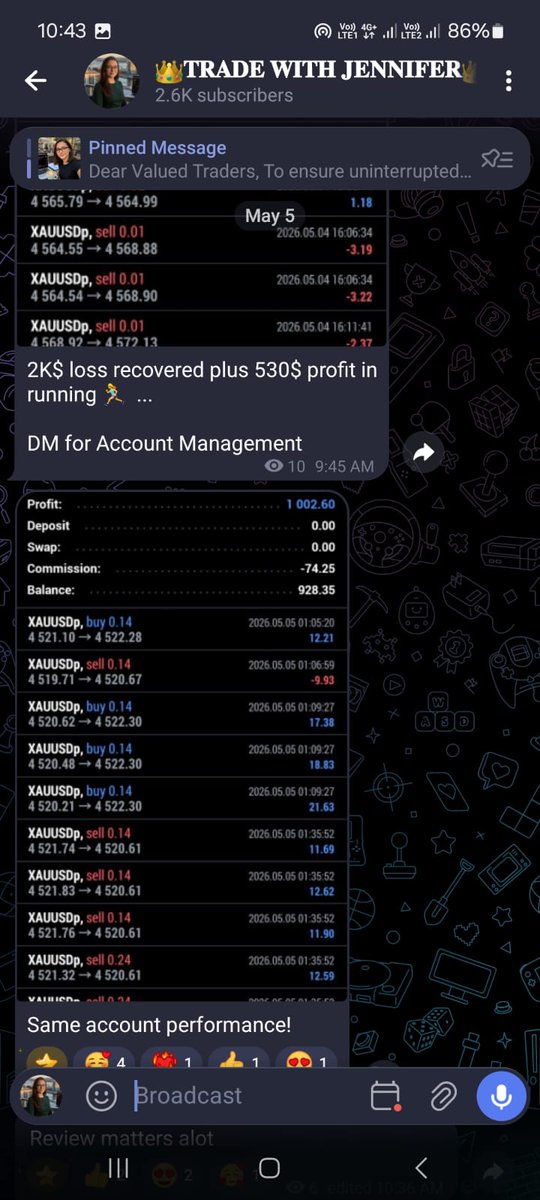 JenniferGoldX's tweet photo. Join my Channel for Latest XAUUSD Trades 

Link  :  https://t.co/q1t5b8A0kI

#XAUUSD #Gold #GoldTrading #Forex #ForexTrading #Commodities #Trading #Scalping #DayTrading #SwingTrading #Intraday #Breakout #SupportAndResistance #SupplyAndDemand https://t.co/VP2qDaymX7