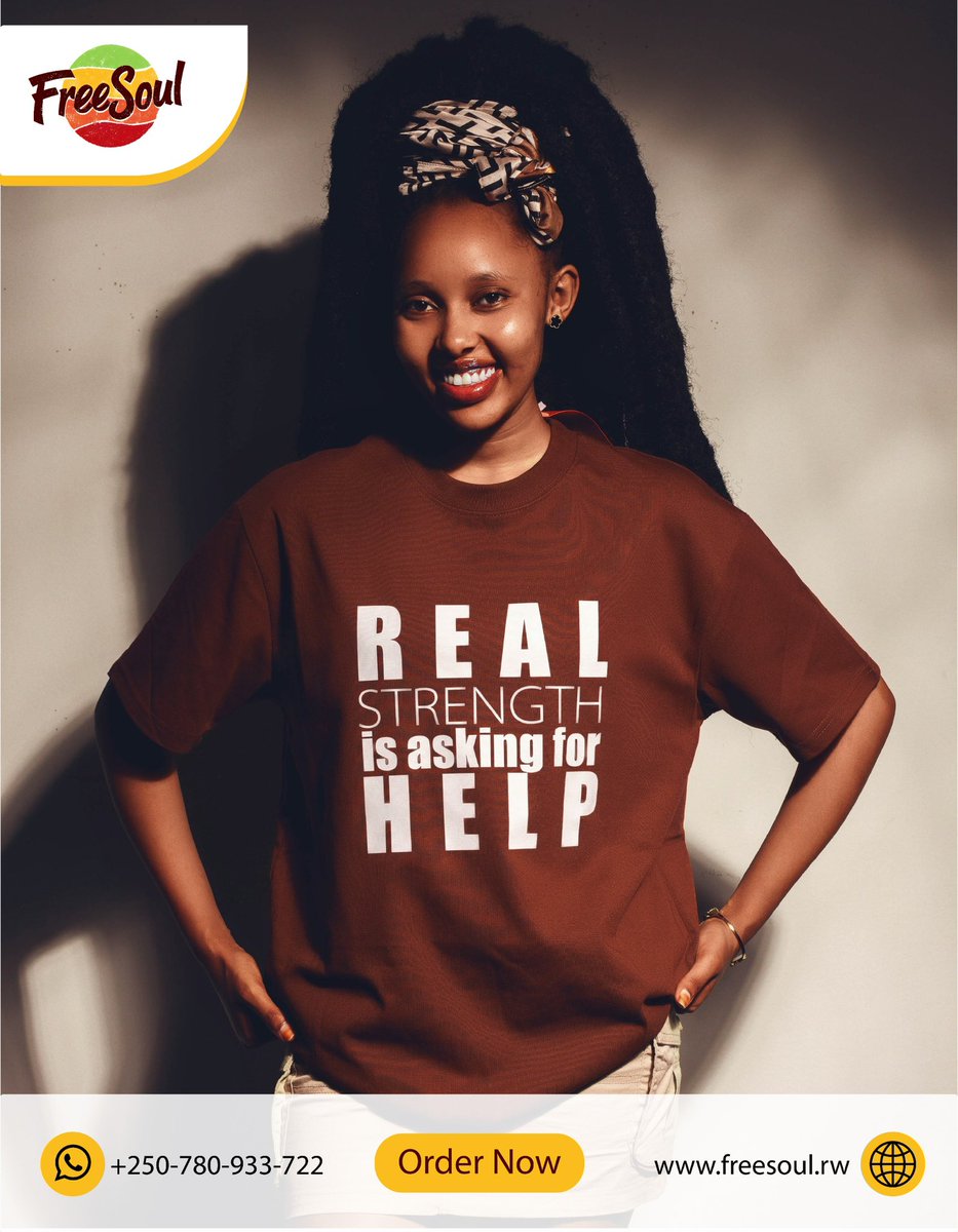 LovelyMuhire's tweet photo. Wear your voice, Dress to express. profit the Mental health awareness month to choose FreeSoul Nice price ,Many oprions ,FreeDelivery #Freesoul
@harerimana_tito @noellashyaka https://t.co/MZAA5MTGxT