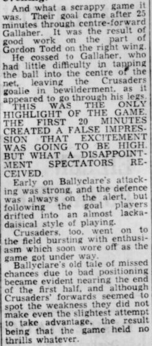 Ballyclare Comrades History tweet media