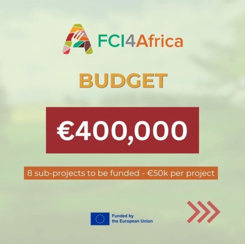 SNAfricaNews's tweet image. Are you working on solutions that contribute to fairer, more sustainable food systems in Africa? This is an opportunity to scale your research ideas into real-world impact.

Apply: opencalls.fund/open-call/fci4… 
Learn more: https//fci4africa.eu/open-calls/open-call-1/ 

#ApplyNow