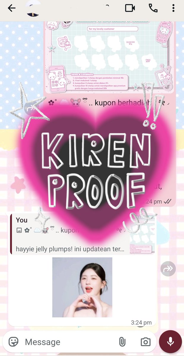 kiren ; mt (@) after dm - fast on wa! tweet media