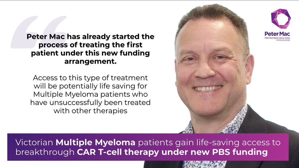 Peter Mac Cancer Centre tweet media