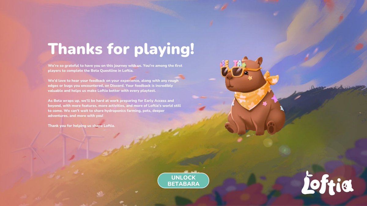 rqmaddiee's tweet photo. I got my Betabara!!
Can't believe the Loftia Beta playtests are ending soon ueuee π
3D Betabara looks mighty cute tho...
Look at it go!!π₯Ήπ
#loftiapartner https://t.co/pkmjhPS2g3