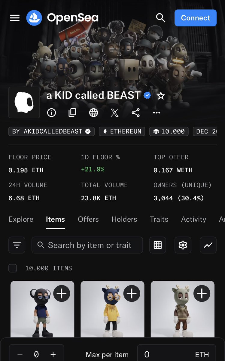 Rafsby's tweet image. Love to see it. Will have to find some additional incentives for those who don’t have any beasts listed. You know me… I got a few ideas. 👀