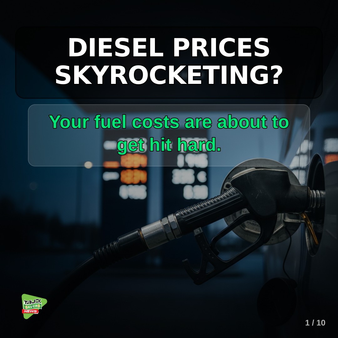trucksaversnews's tweet image. Diesel Prices &amp;amp; Iran Conflict: What Congress Actions Mean for Your Wallet

#fuelprices #diesel #economy