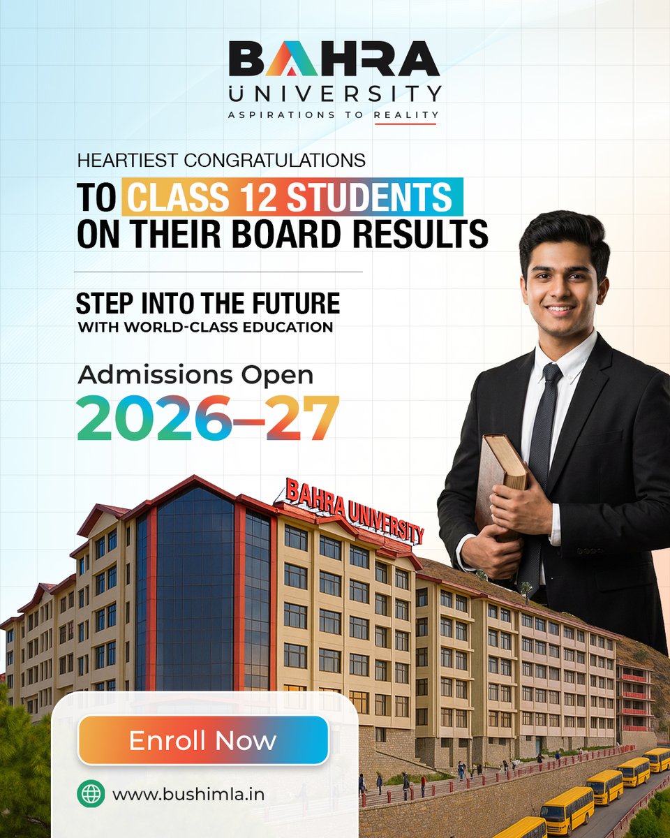 Bahra University tweet media