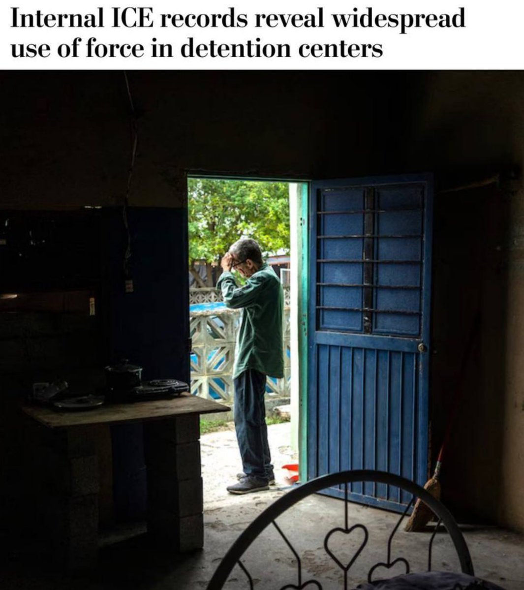 frank3264465441's tweet image. Sous Trump, les agents de l'#ICE ont eu davantage recours à la force dans les centres de détention pour migrants, selon le Washington Post.
#UkraineWar #Pokrovsk #Ukraine #Russie #UkraineWarNews