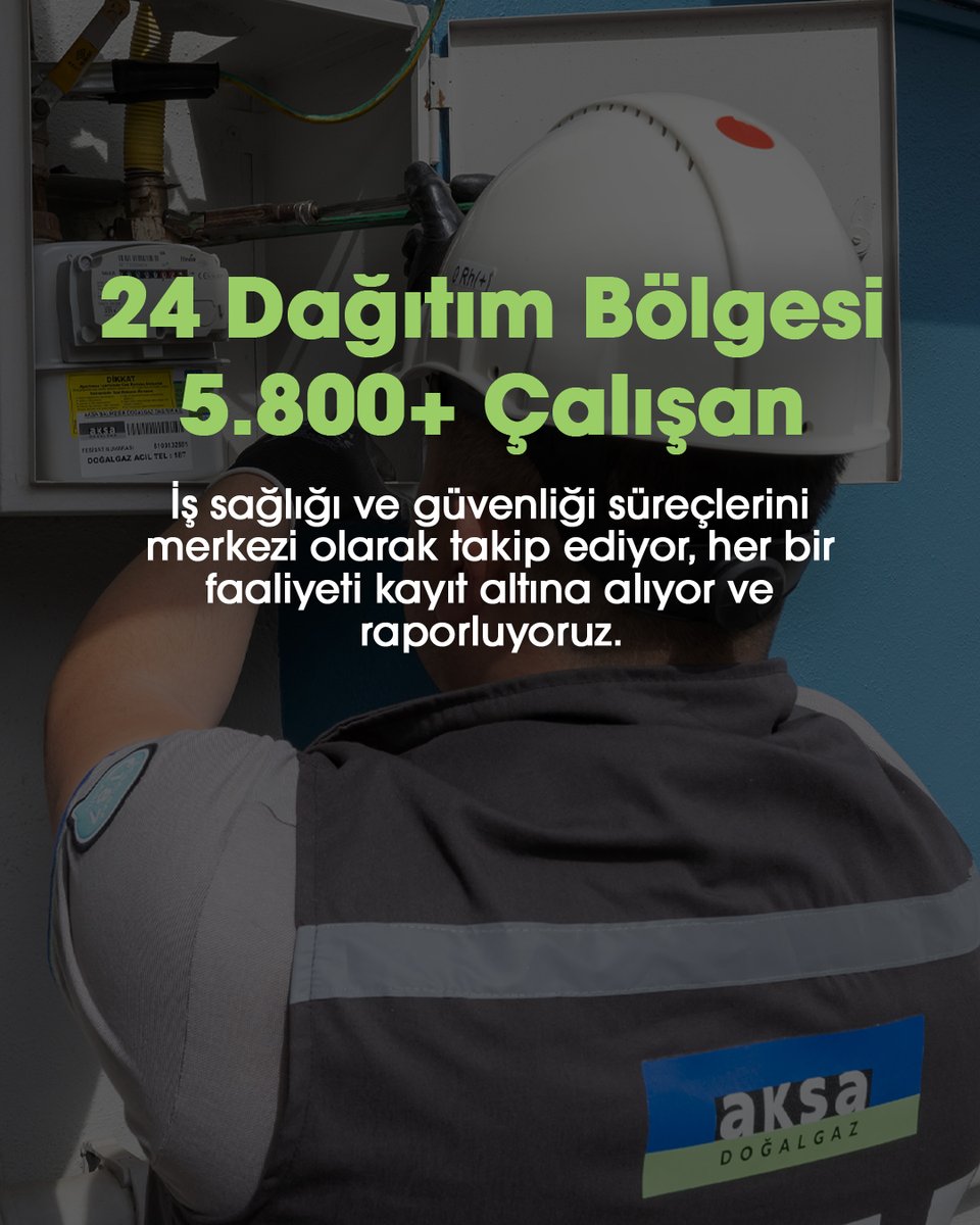 DOGALGAZAKSA's tweet photo. Aksa Doğalgaz olarak iş sağlığı ve güvenliğini sürdürülebilir bir iş kültürünün temel yapı taşlarından biri olarak görüyor; tüm süreçlerimizi “Önce İş Güvenliği” anlayışıyla yönetiyoruz. Güvenli bir gelecek için birlikte çalışıyoruz.

#işgüvenliğihaftası #önceişgüvenliği https://t.co/PdMfGDi81B