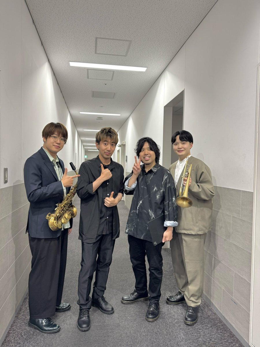 spjikou's tweet photo. 都立富士森高校吹奏楽部 定期演奏会終演しました！

学生のみんなのエネルギーが本当にすごくて、
演奏もレベルが高くて圧倒されました！
そしてゲストの先輩方の演奏もさすがの一言。

会場も大盛り上がりで、楽しい時間を過ごさせていただきました。ありがとうございました🙏🏻

#fwo #富士森高校 https://t.co/ZM1e9EiX6E