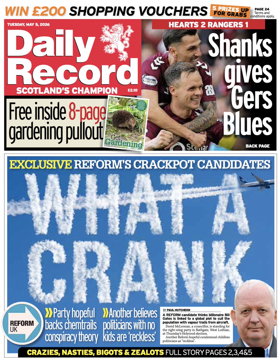 The Daily Record tweet media