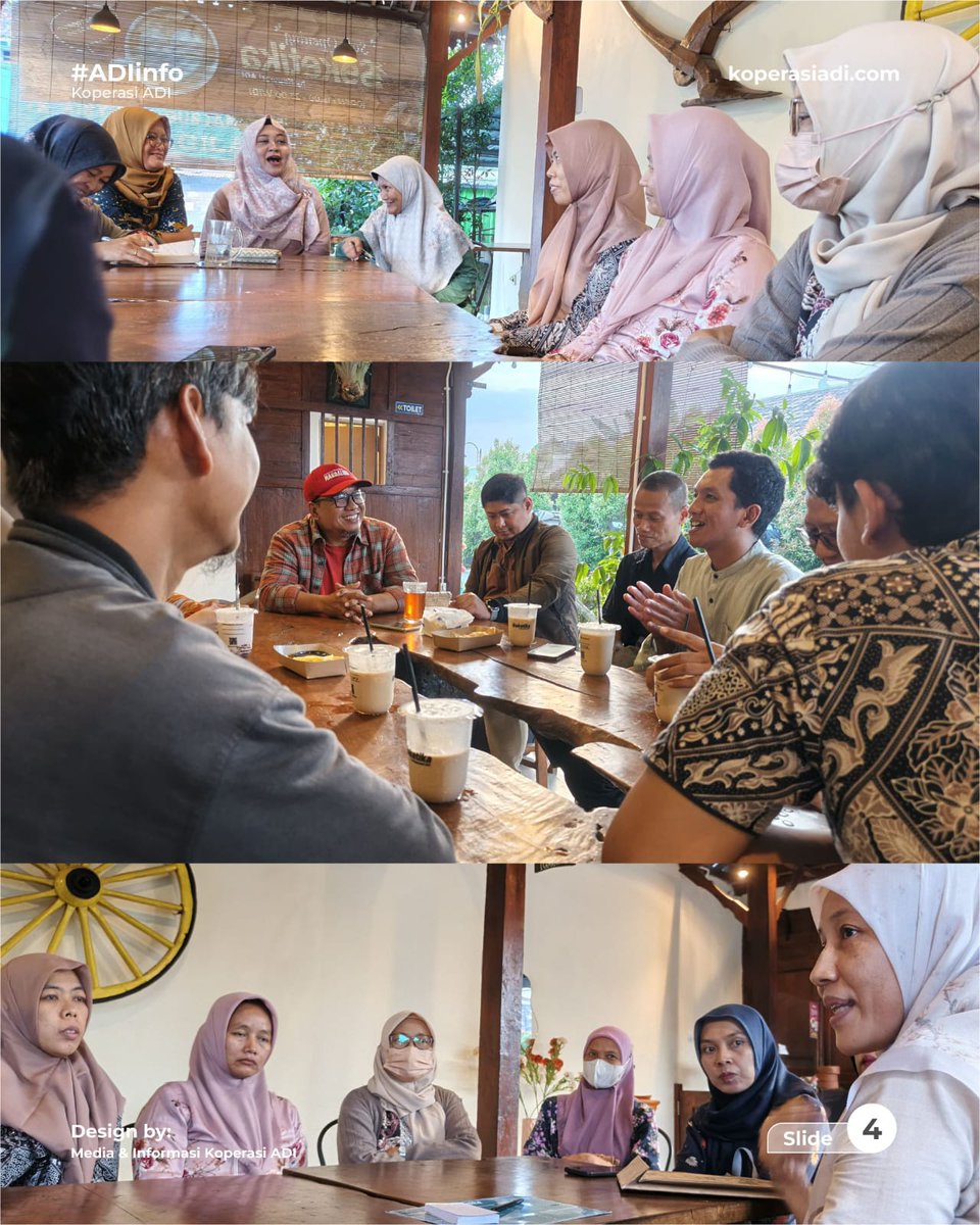 koperasi_adi's tweet image. Rapat Koordinasi unit Kantin ADI dan Adimart bersama pengurus divisi unit Bisnis Koperasi ADI.

semoga menjadi langkah untuk terus berproses menjadi lebih baik, dan semakin maju 👋🏻🙌🏻

#koperasiadi #koperasiupdate #pressrelease #rapatkoordinasi