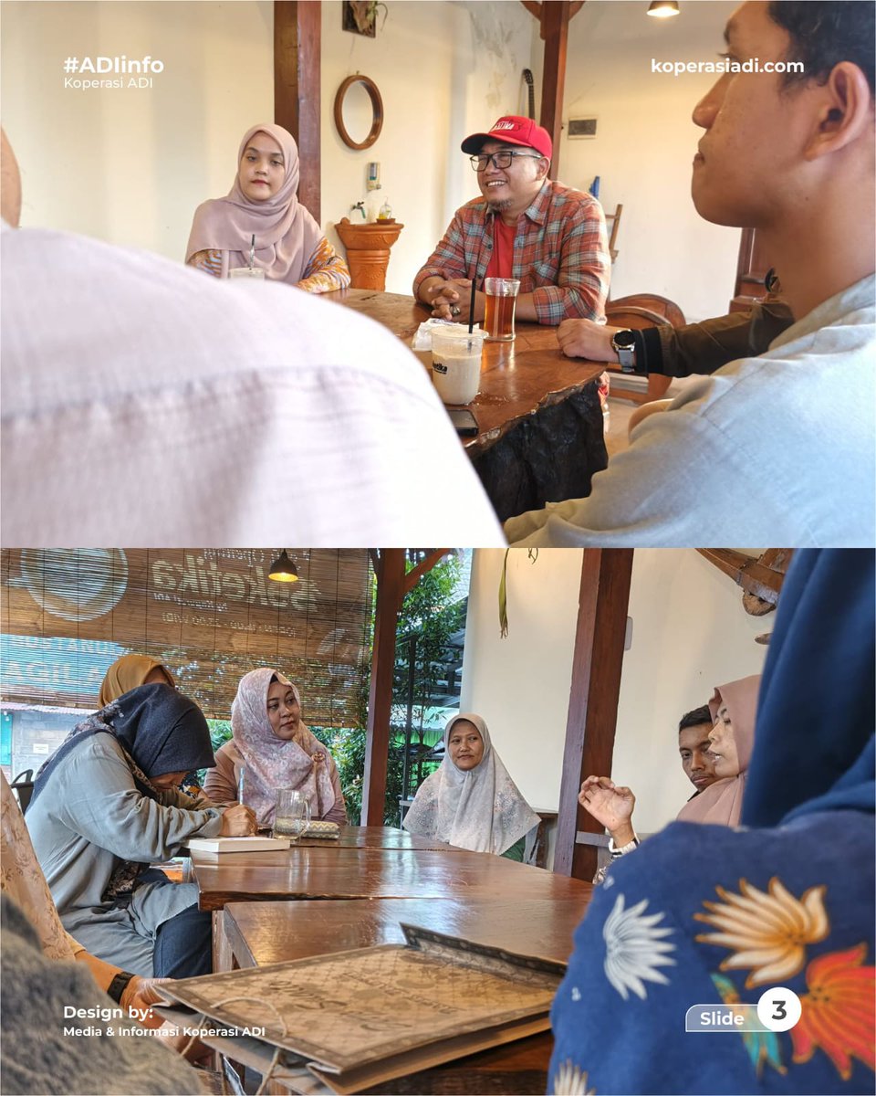 koperasi_adi's tweet image. Rapat Koordinasi unit Kantin ADI dan Adimart bersama pengurus divisi unit Bisnis Koperasi ADI.

semoga menjadi langkah untuk terus berproses menjadi lebih baik, dan semakin maju 👋🏻🙌🏻

#koperasiadi #koperasiupdate #pressrelease #rapatkoordinasi