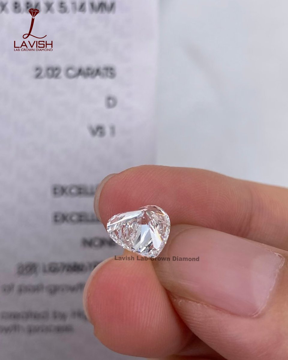 lavishlabgrown's tweet image. Exquisite Heart Shape Lab Grown Diamond
✨ 2.02 CT | D Color | VS1 ✨
----(050526A)----
🌐 lavishlabgrowndiamond.com
📱 +91 94848 41948

#LabGrownDiamond #HeartShapeDiamond #DColorDiamond #VS1Diamond #LuxuryJewelry #DiamondLover #LavishDiamonds #lavishlabgrowndiamond #lavishdiamond