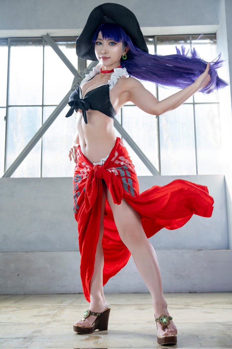 コスプレ FGO 水着マルタ〔ルーラー〕 撮影 アオッキーさん