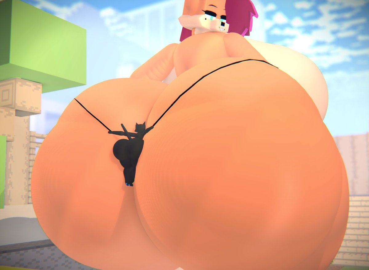 HBtheEnder's tweet photo. HB turned into bikini for @SuperSizedShiba https://t.co/Lg90yp0ukp