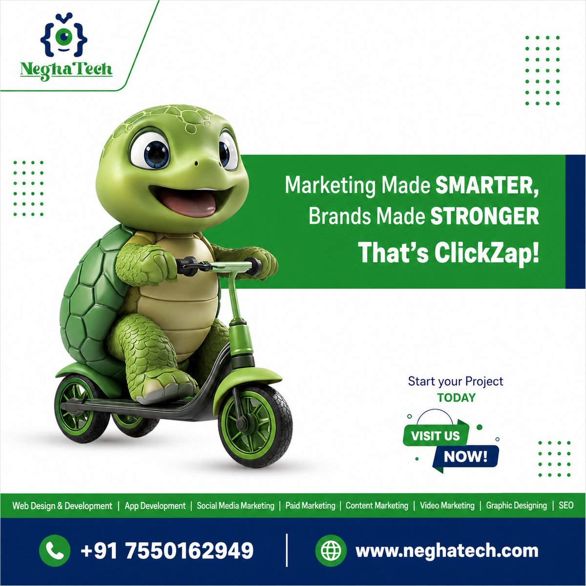 NeghaTech's tweet image. 🐢 Slow marketing won’t grow your business

🚀 Smart marketing will

Upgrade with NeghaTech 💻

📞 +91 7550162949
🌐 neghatech.com⁠

#DigitalMarketing #StartupIndia #SEO #BusinessGrowth #NeghaTech