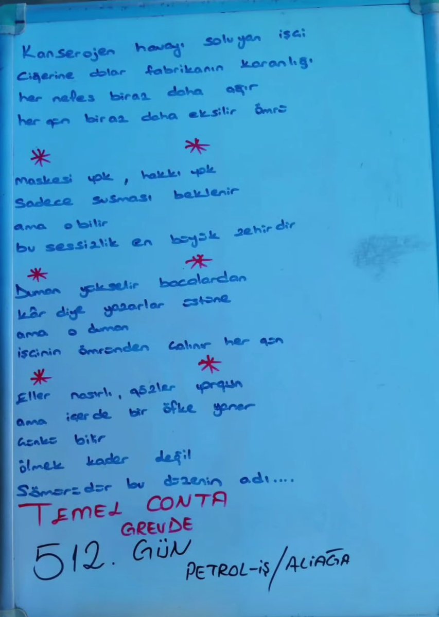 DursunnKaratas's tweet photo. 512 Gün #TemelConta
Onurunuzu, emeğinizi ve birliğinizi savunduğunuz bu yolda; sabrınız, dayanışmanız ve inancınız en büyük gücünüzdür.
512 gündür dimdik ayakta duranlara selam olsun!
Direnenlere selam olsun!
Kazanan işçi sınıfı olacak! ✊ https://t.co/8jl895xdR7