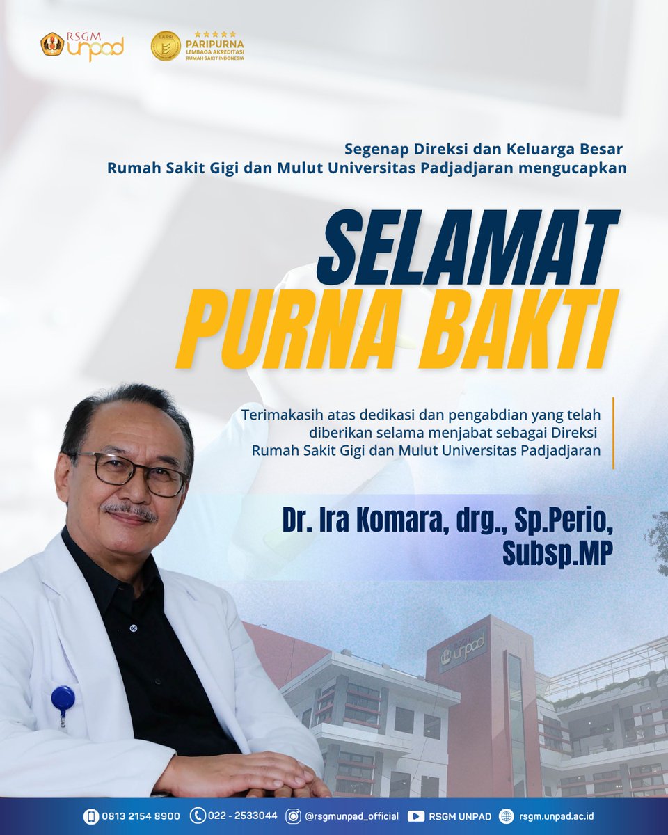 Rumah Sakit Gigi dan Mulut Universitas Padjadjaran tweet media
