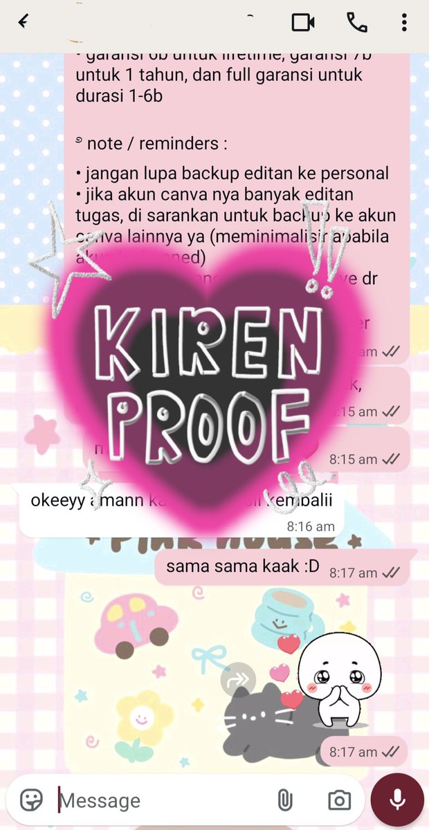 kiren ; mt (@) after dm - fast on wa! tweet media