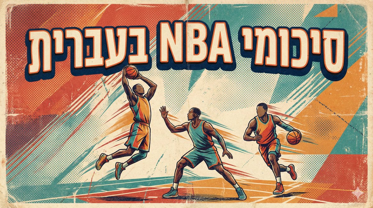 סיכומי NBA בעברית tweet media