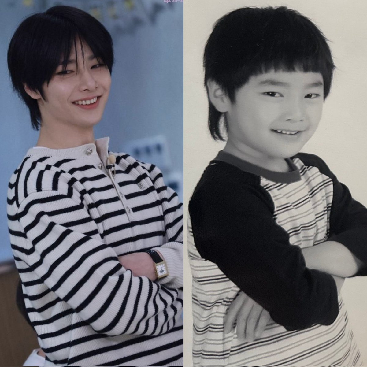 his smile and pose is so similar I AM SOBBING