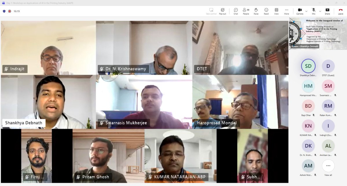 jacobpressideas's tweet image. AAIPI workshop on AI successfully concludes 
zurl.co/uLSlD
#printing #packaging #publishing #digitalprinting #pamex #printpack #flexo #labels @highlights @followers @Regional Institute of Printing Technology @riptkolkata