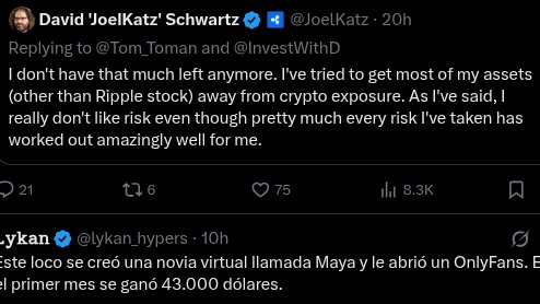 PrestigeCoUK's tweet photo. XRP Investors.  Please make your own conclusions..  

I certainly have mine... https://t.co/jegKuoXoMf