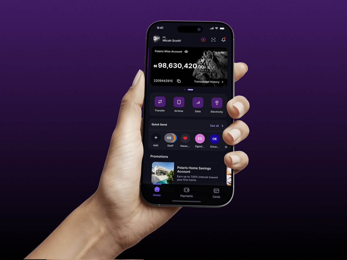 ogboh_official's tweet photo. Used the VULTe Mobile App during my IT at @PolarisBankLtd

Went in to make a transaction.
Came out with a UX case study.

Saw friction. Designed better flows.
View the case study here: https://t.co/rwUGJ6r3Hp

@PolarisBankLtd, let’s improve the experience together 🚀✌🏽 https://t.co/3Vgk3J18eO