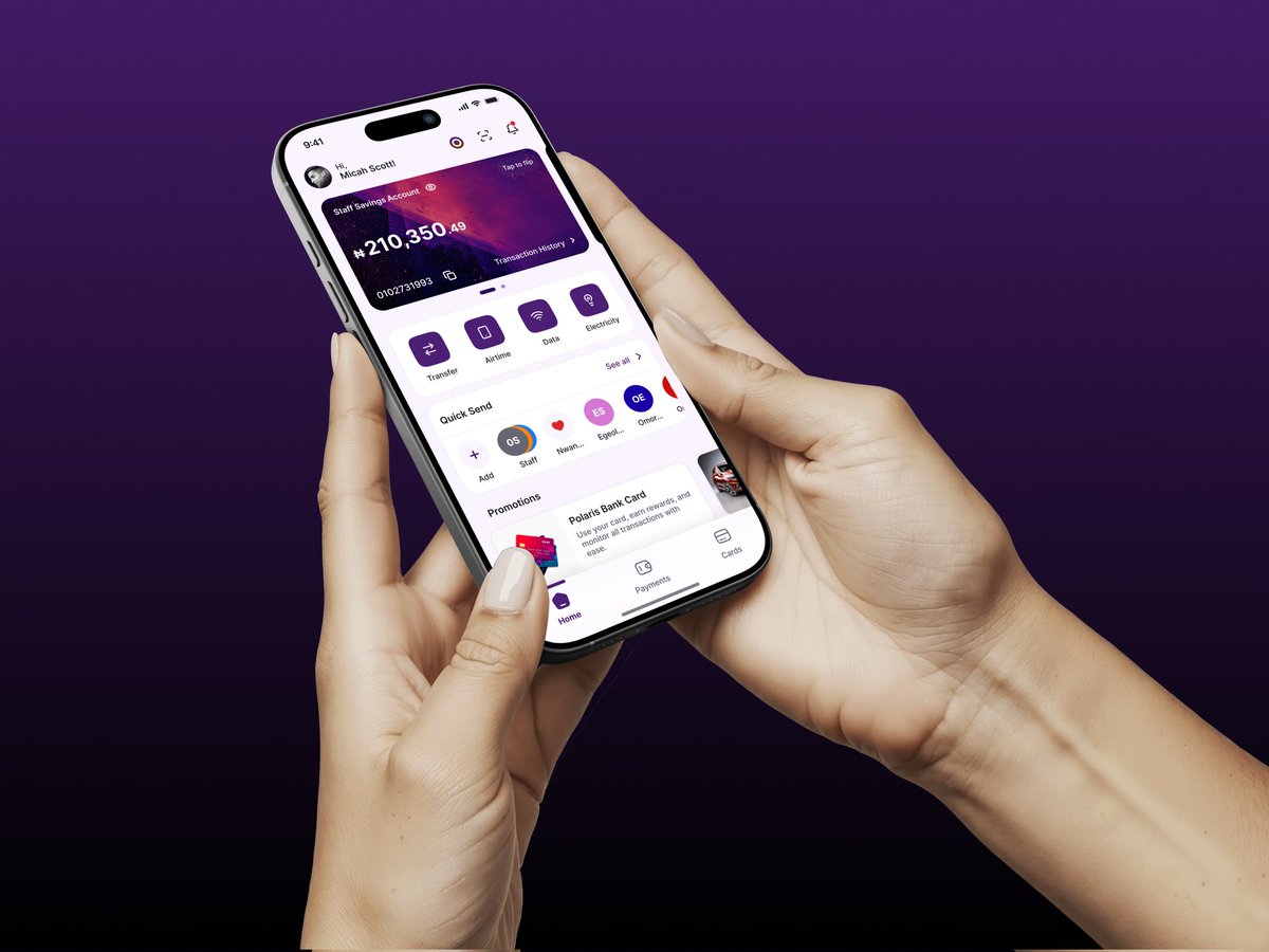 ogboh_official's tweet photo. Used the VULTe Mobile App during my IT at @PolarisBankLtd

Went in to make a transaction.
Came out with a UX case study.

Saw friction. Designed better flows.
View the case study here: https://t.co/rwUGJ6r3Hp

@PolarisBankLtd, let’s improve the experience together 🚀✌🏽 https://t.co/3Vgk3J18eO