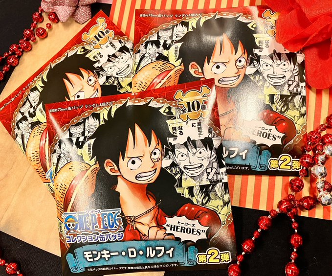 おすすめ商品】原画商品 『ONE PIECE』コレクション缶バッジ“HEROES