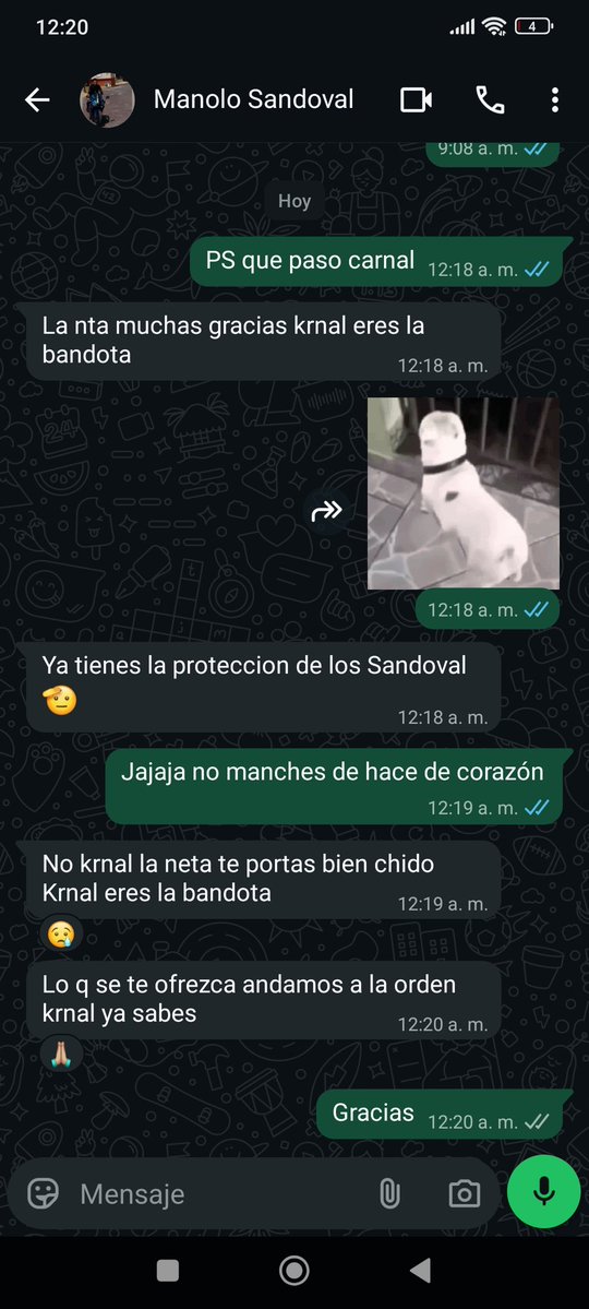 La protección de los Sandoval 🙏🏽 gente vergas