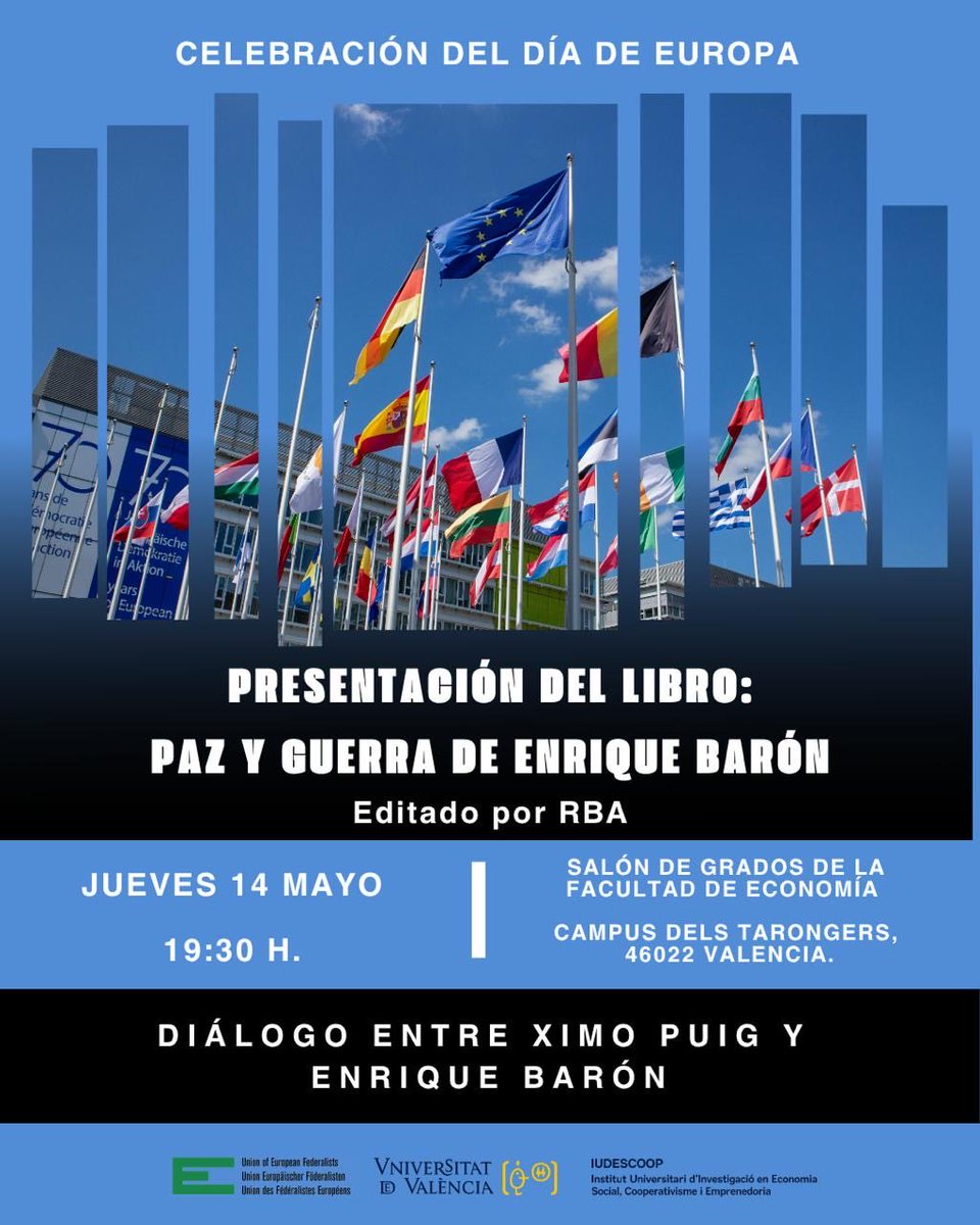 FederalistesCV's tweet photo. 👉 Confirma asistencia: https://t.co/vJVL7cIqFi

#ToFedEU #DiaDeEuropa #UE https://t.co/glwp8Nnaue