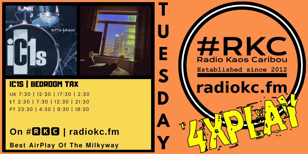 RadioKC's tweet image. ▂▂▂▂▂▂▂▂▂▂▂▂▂▂
#TUESDAY 5│5 𝟰𝘅𝗣𝗟𝗔𝗬𝗦

Last 2 🕠17:30⚪2:30 UK

🔴@IC1s
🔴@BedroomTaxBand

⬇️Details⬇️
🌐 fb.com/RadioKC/posts/…

on #🆁🅺🅲 📻 radiokc.fm
▂▂▂▂▂▂▂▂▂▂▂▂▂▂