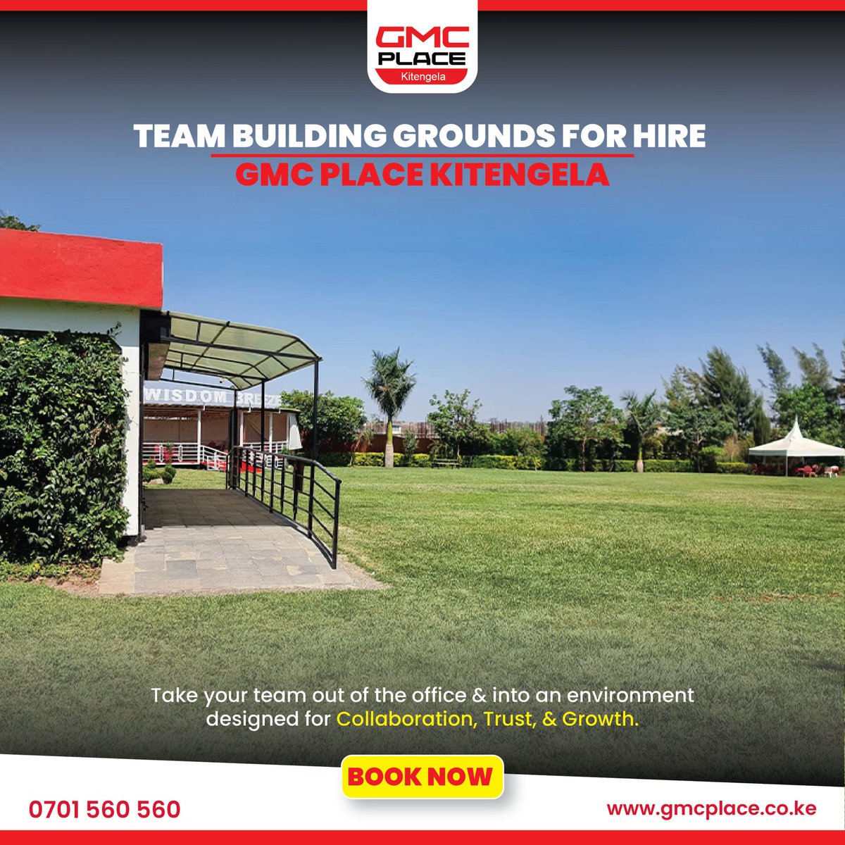 _Nyandox's tweet image. Feeling the office blues lately? It's the perfect opportunity to plan a rejuvenating #TeamBuilding experience

Secure your spot today at @gmc_fun by calling 0701 560 560 or emailing info@gmcplace.co.ke. #TheFunNeverEnds #GMCTeamBuildings #GMCEvents