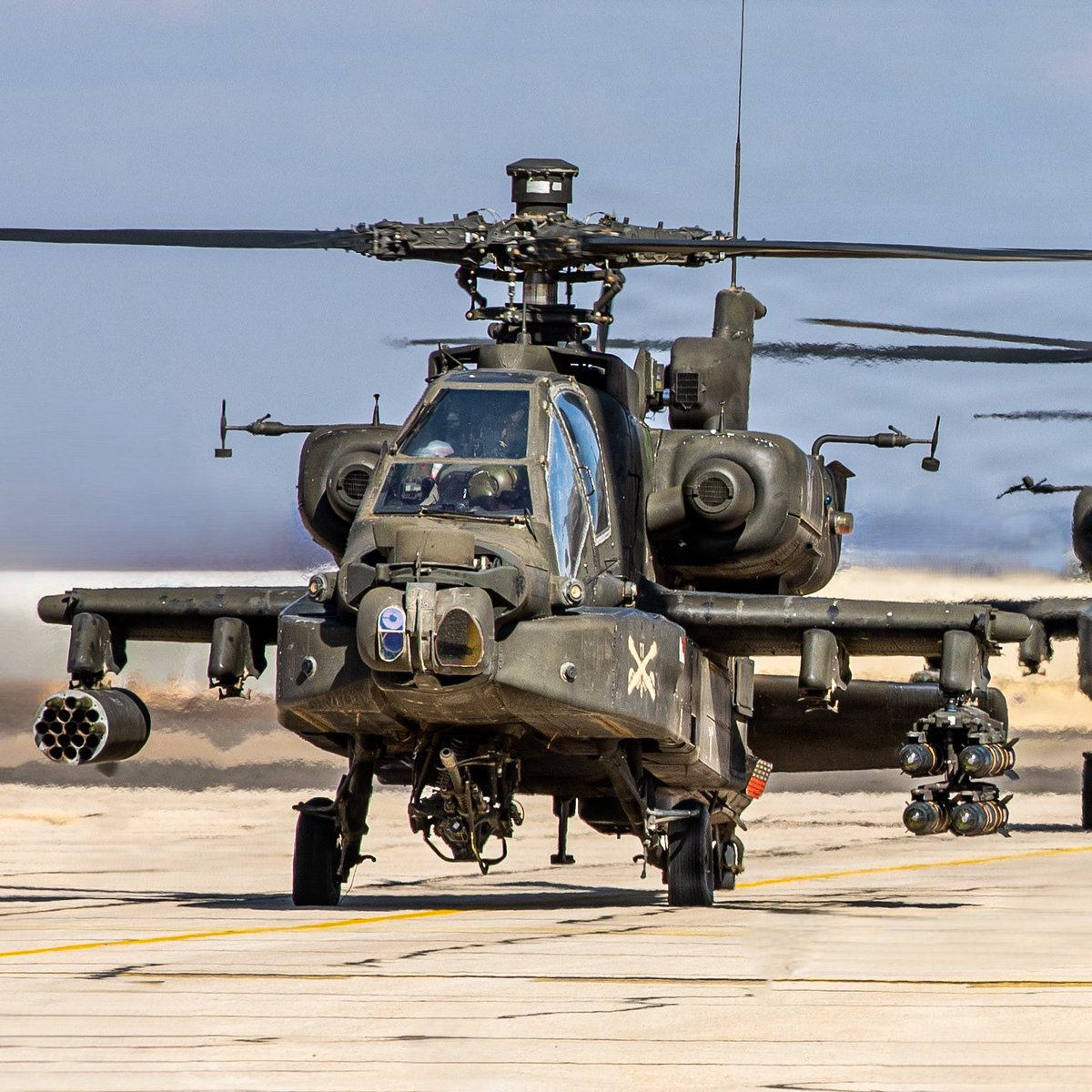 U.S. Army Apaches on the move 1MAY26