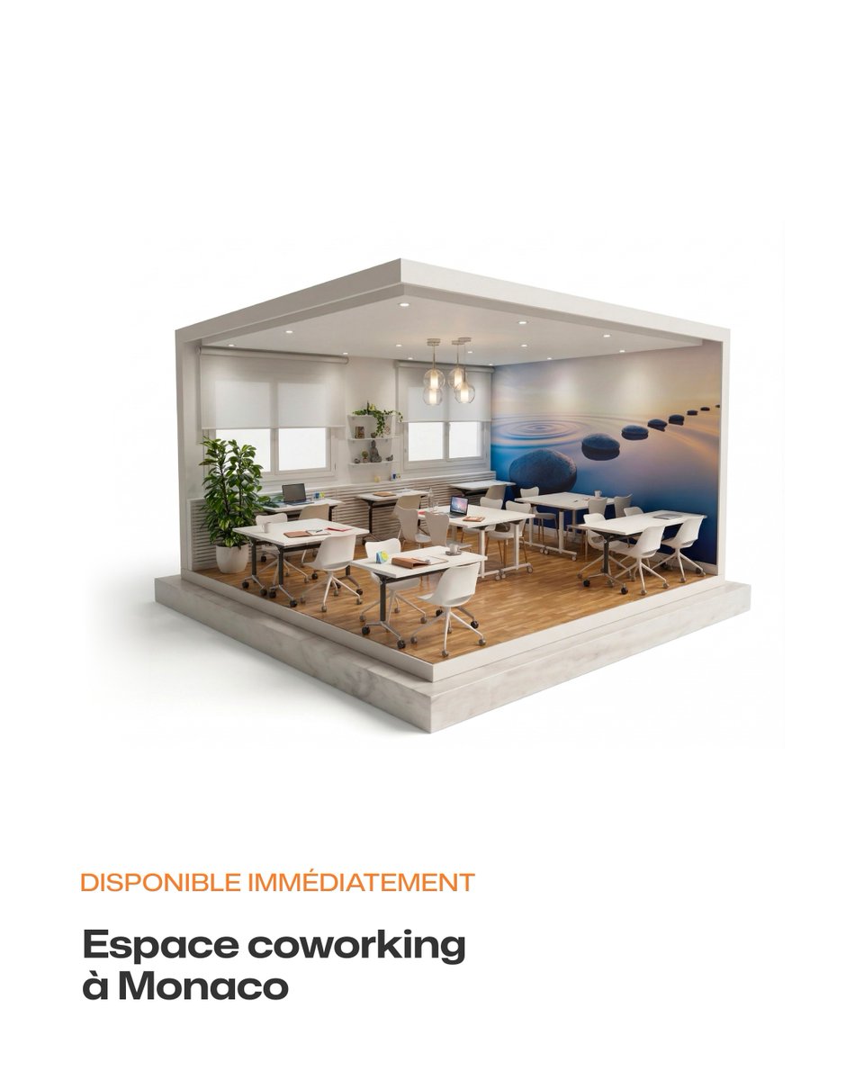 catsmonaco's tweet photo. À Monaco, le temps est précieux. Chaque minute compte. Chaque détail aussi.

Ici, votre espace de travail vous attend déjà. Prêt. Fonctionnel. Irréprochable.

Un cadre pensé pour les professionnels exigeants, où flexibilité et excellence se rencontrent naturellement. https://t.co/CdwXQ8OQQY