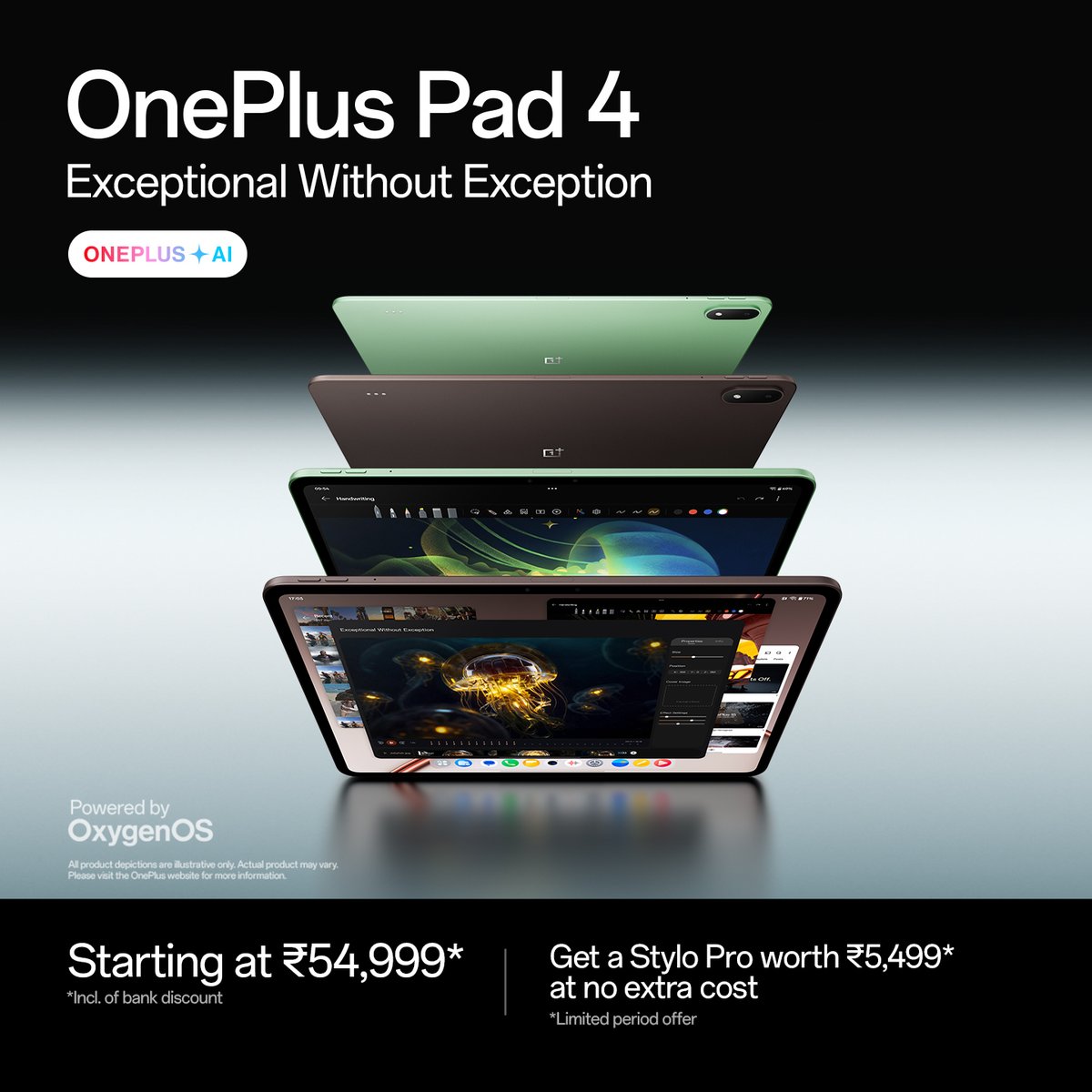 OnePlus_IN's tweet photo. Available to buy: https://t.co/3zKHAWKJPC 
#OnePlusPad4 https://t.co/9jpfNjSQVO