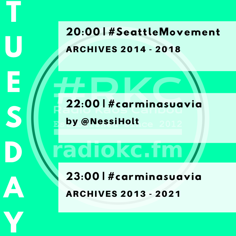 RadioKC's tweet image. ▂▂▂▂▂▂▂▂▂▂▂▂▂▂
Time to announce

your #🆁🅺🅲's #TUESDAY

#Radio Shows

RIGHT NOW w/

▶️ #SeattleMovement #5 &amp;amp; #6 #REPLAY

▶️ #NessiHolt's #carminasuavia #103 &amp;amp; #104 #REPLAY

🆃🆄🅽🅴 📻 radiokc.fm
▂▂▂▂▂▂▂▂▂▂▂▂▂▂
