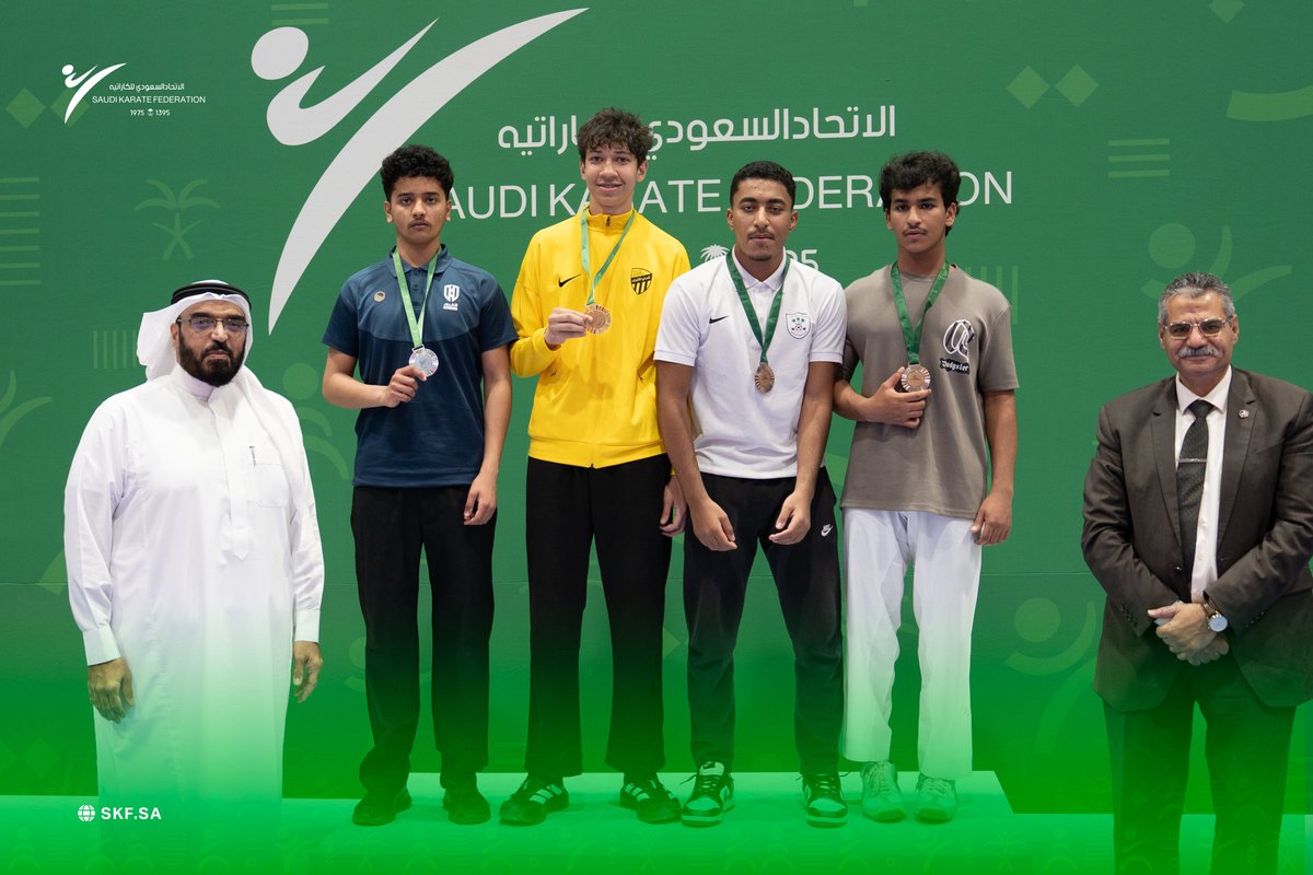 حقق اللاعب  : عبدالله ماهر الكريدمي
من نادي تيماء للكاراتيه <a href="/Tayma_SC/">نادي تيماء الرياضي</a>
الميدالية البرونزية🥉
في تصفيات بطولة المملكة التأهيلية الثانية (ذكور) 2026 لجميع الفئات
التي اقيمت بمدينه  ( الرياض📍)
قتال فردي ميزان تحت 75kg
درجة الأولمبي
تمنياتنا للبطل بالتوفيق